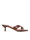 Damen Sandalen Braun
