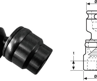 OZAT Ядка Air Квадрат с Рамка Хост 1/2"