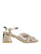 Goldene Damen Sandalen