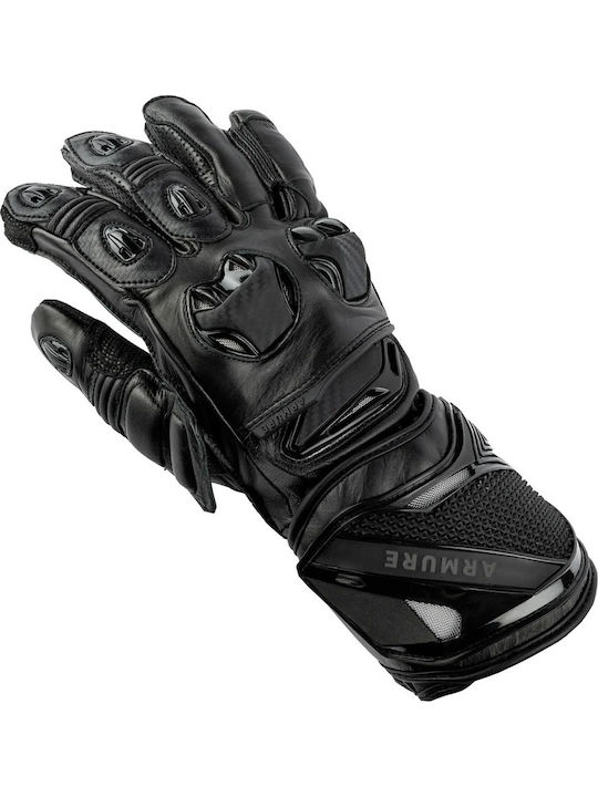 Armure Dragon Armor Winter Männer Reithandschuhe Schwarz