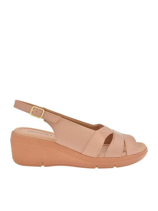 Piccadilly Summer Women's Platforms Beige