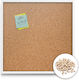 Cork Notice Board Durable Frame