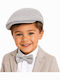 TakTakBaby Kids' Beret Fabric White Hat