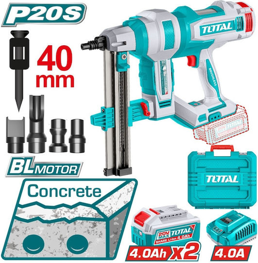 Total Καρφωτικό Μπαταρίας TCNLI9008E 20V 2x4Ah για Καρφιά