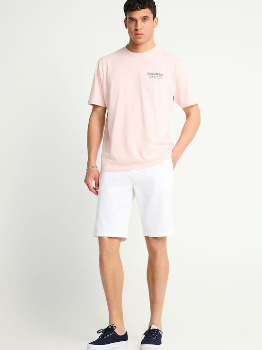 Funky Buddha Men's Chino Bermuda White