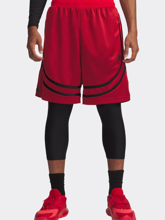Under Armour Curry Men's Bermuda Red