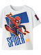 Kids T-shirt Bright White Spiderman