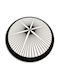 Tulup Round Black Rug Φ130cm