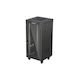 Lanberg Επιδαπέδια Καμπίνα Rack 19U Μαύρο FF01-6624-12BL