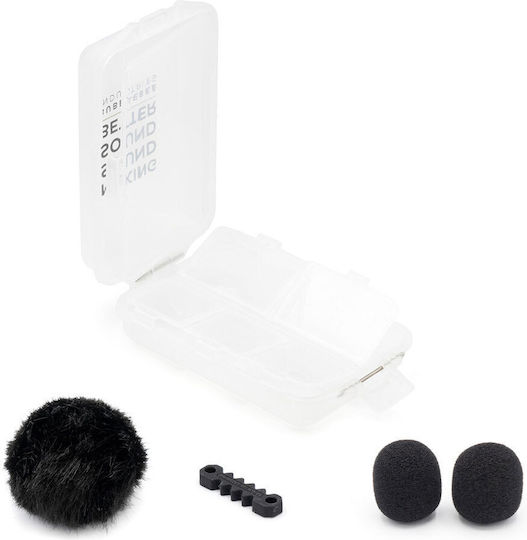 Bubblebee Fur Microphone Windscreen ME 2-II Black