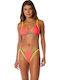 Flame Coral Bikini-Set Blumen Coral PT3525STR008 PT3556SCC006