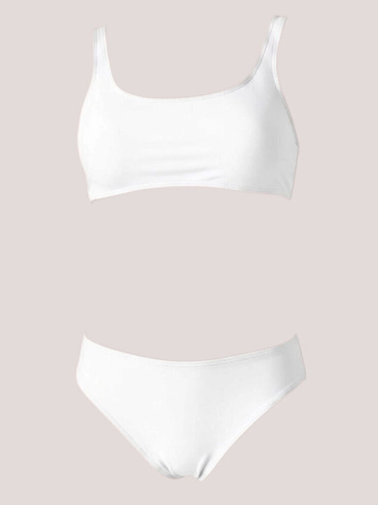 Modern Ocean Sport Bikini Set Sports Bra Push U...