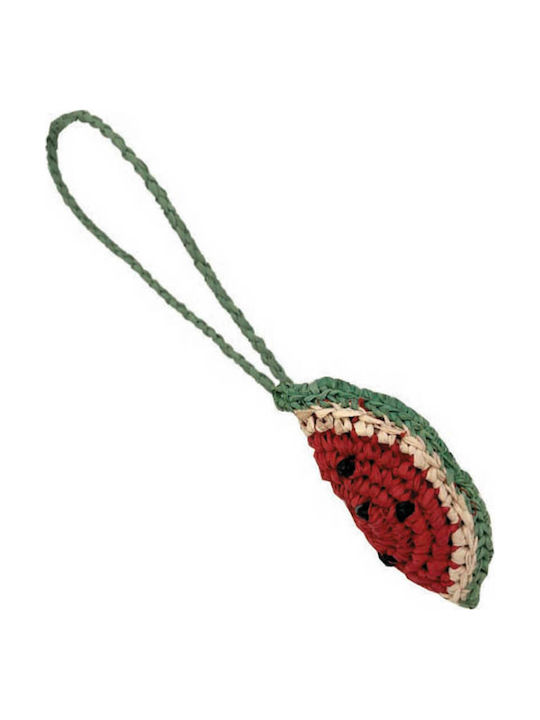 Mc2 Saint Barth Raffia Charm-raffia Charm Red 8057338851431