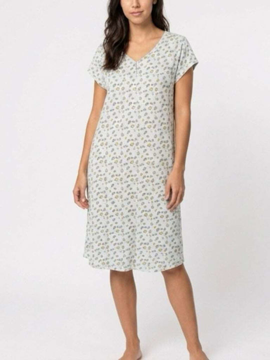 Tress Sommerliches Damen-Nachthemd Mint