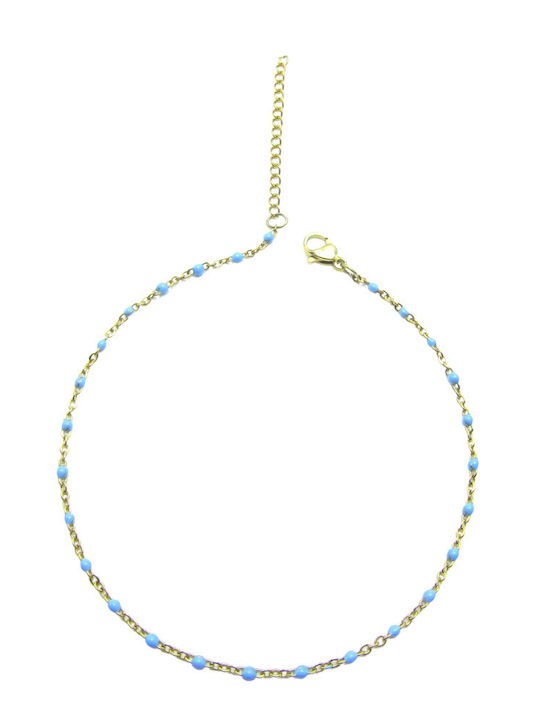 Silver And More Gold Plated Stainless Steel Anklet Chain 22cm