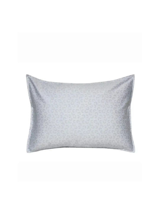 Kentia Vervita Set Pillowcases Oxford Gray 50x70cm