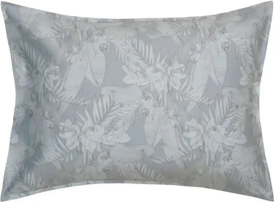 Kentia Solaya Set Pillowcases Oxford Gray 50x70cm
