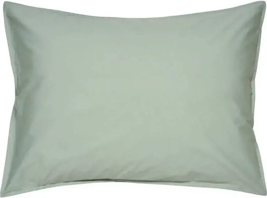 Kentia Ifigenia Σετ Μαξιλαροθήκες Oxford Light Green 50x70εκ.