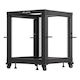 Lanberg Dulap Rack Cu Picioare 12U Negru OR01-6112-B