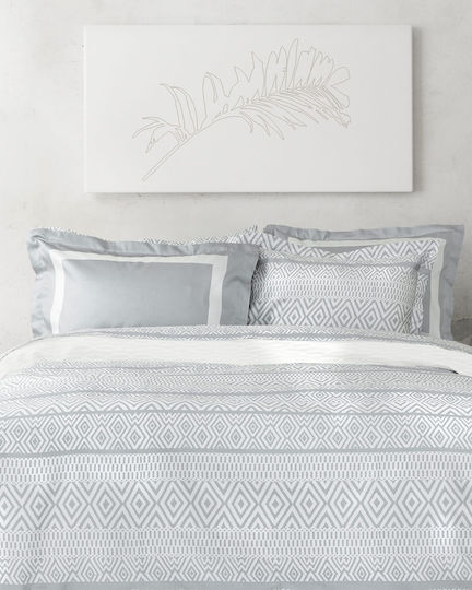 Nima Semira Pillowcase Oxford Gray 52x72cm