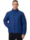 Μπουφάν Puffer Αδιάβροχο και Αντιανεμικό Navy Blue