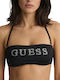 Strapless Bikini Top Jet Black