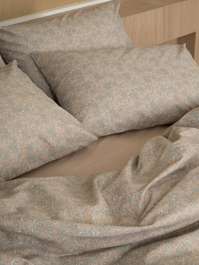 Sunshine Duvet Cover Cotton Single 170x250 Cotton Feelings 928 Beige