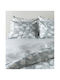 Kentia Cotton Duvet Cover Set 225x245cm Double with 2 Pillowcases Stylish Rosaira Rosaira