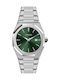 Gregio Womens Watch Battery with Green Metal Bracelet