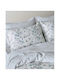 Kentia Cotton Satin Duvet Cover Set 220x240cm Double with 2 Pillowcases Vervita Stylish Vervita 22