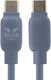 Blue Eagle Be-dc3in1-06 Tpe Fast Charging Cable 65w 3 In 1 Type C - Type C / Lightning 1m To Grey