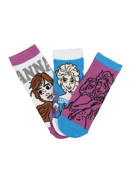 Disney Kids' Socks Disney White 3 Pairs