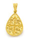 Daskalakis Kinder Amulet Doppelseitiger Konstantin-Münze Anhänger mit Silber Kette 56239