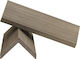 Newplan Colț De Punte Pentru Pardoseală De Grădină Deck 360x5cm