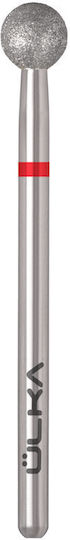 Ulka Diamond Cutter Nail Drill Bit With Red Ball Head