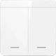 Comutator De Perete Wireless RF 433MHz – 2 Canale Compatibil Tuya Smart Life Alexa Google Home