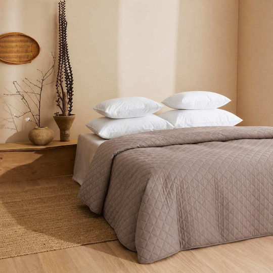 Astron Italy Hotel Bedspread Blanket Single M220xP160cm Beige