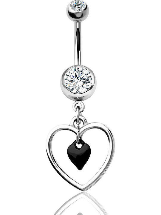 Silver And More Bauchnabel Piercing aus Stahl 1,2mm