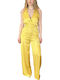Women's One-piece Jumpsuit Yellow