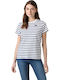 Graphic Women's T-shirt Navy Blue