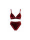 Red Bralette for Pole Dance