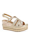 Anatomic Women's Summer Gold Platforms DSE/6027 Platino