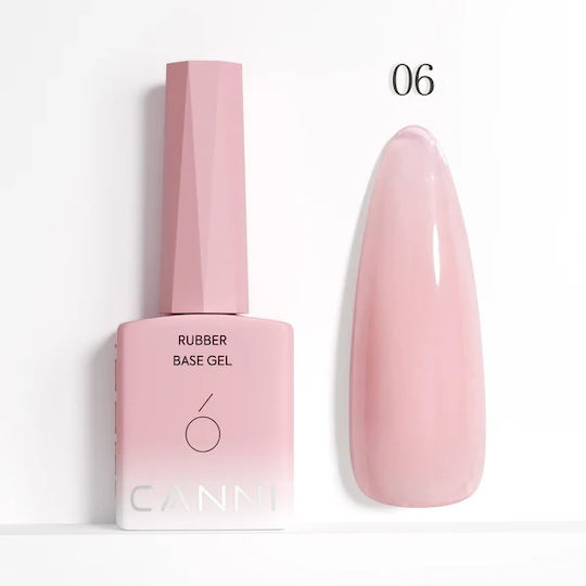 Canni Base Coat για Gel Quick Dry Rubber 9ml 06