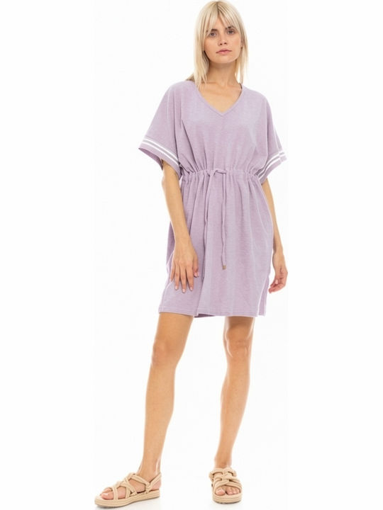 Pink Label Women's Beachwear Dress Violete