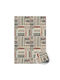 Tulup Правоъгълен Кухненски Килим Червен 150x225см