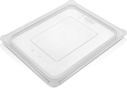 Lid PP PC Container 1/2 32.5x26.5cm Transparent PP Gastroplast NSF