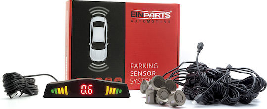Einparts Senzoare De Parcare 8 Senzori Display Auto Universal