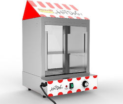 Grill Market Βραστήρας Hot Dog με Θερμαντικό Ψωμιού 2kW 48x43.4x69.2cm