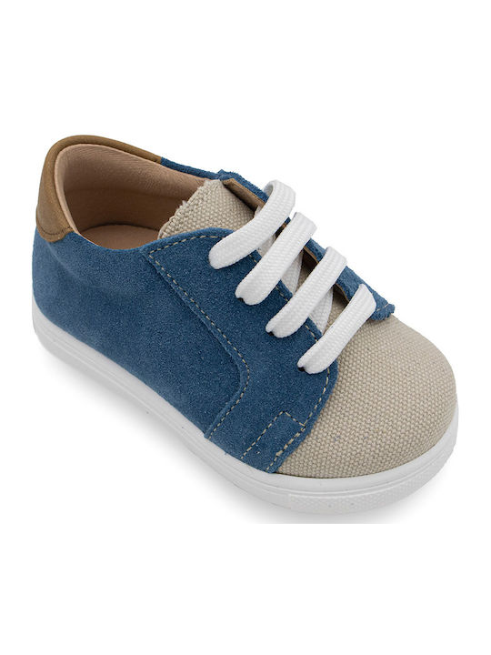 Gorgino Βαπτιστικά Sneakers Πετρόλ