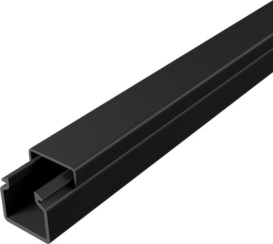 Aca Cable Channel with Sticker Made of Gray Plastic 2m